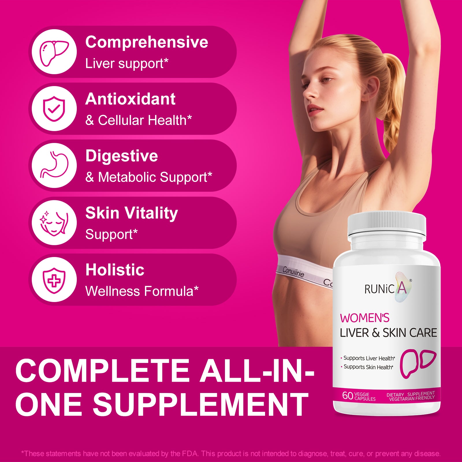 300 Milk Thistle 300mg Extract with Turmeric, Niacinamide & L-Glutathione, Liver Support Cleanse, Detox & Repair Supplement, Antioxidant Support for Women (30-Day Essentials Pack)