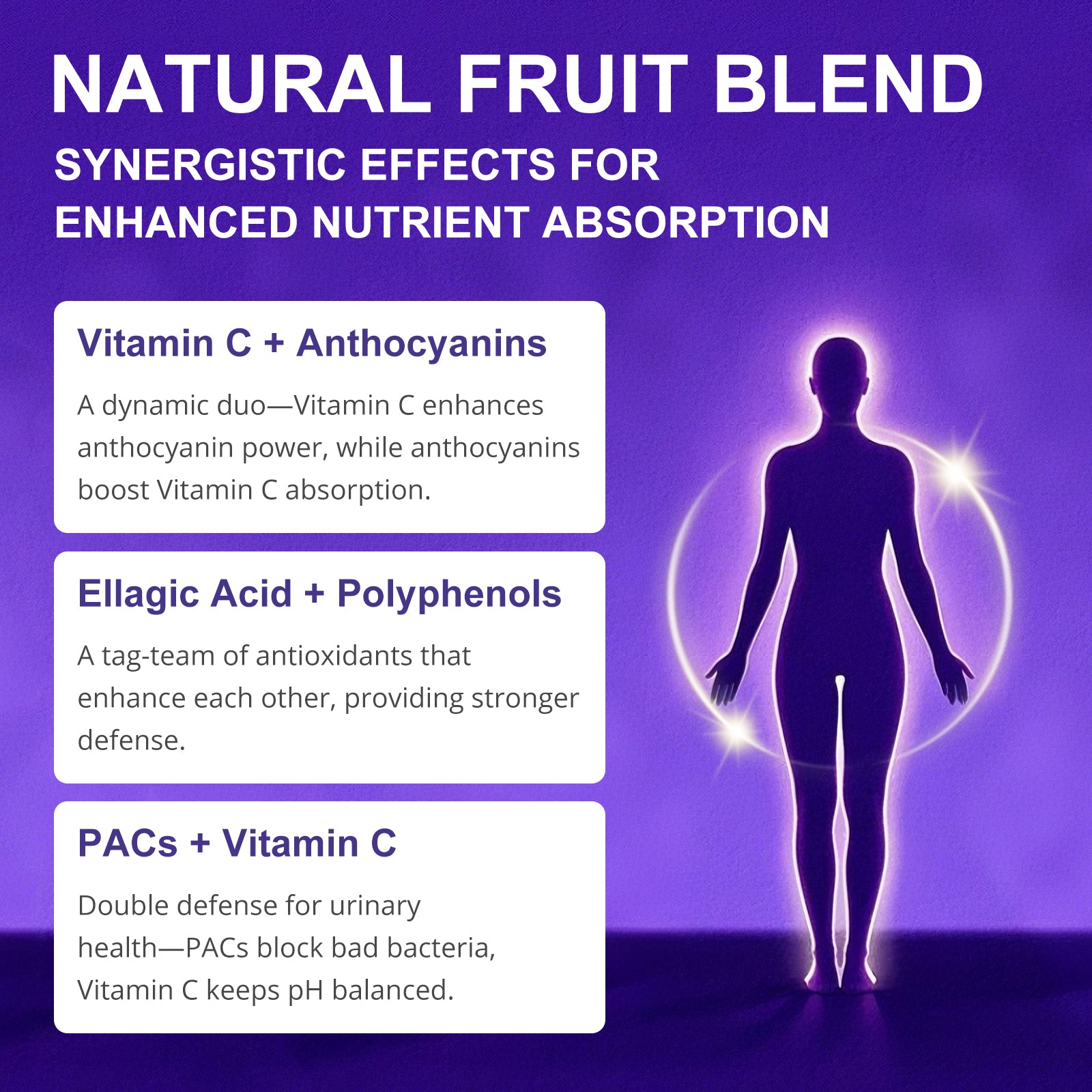 6X 6-in-1 Mixed Berry & Cherry Antioxidant Supplement - 6-Berry Extract for Even Skin Tone & Urinary Tract Health - 120 Vegan Capsules, 60-Day Routine Bundle