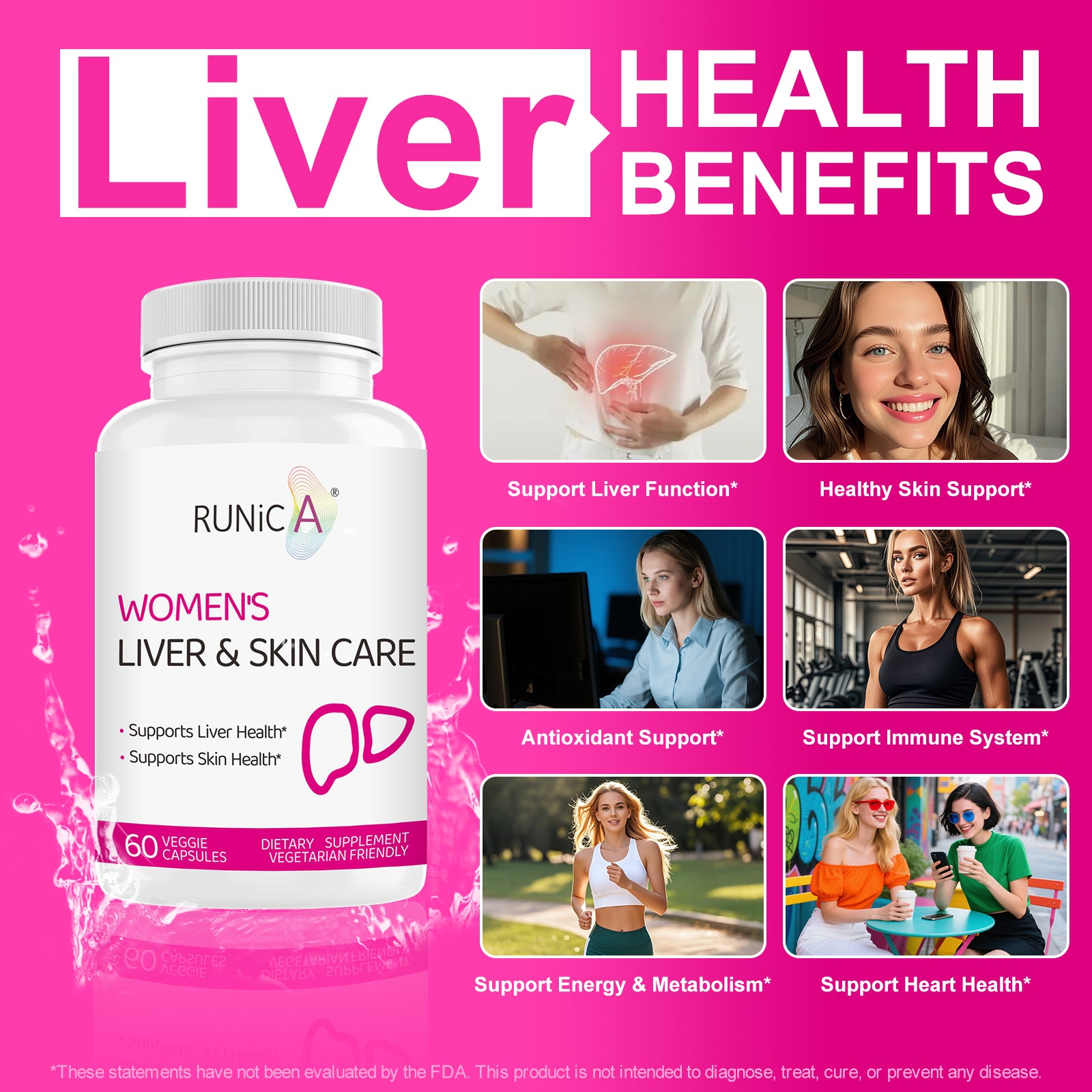 300 Milk Thistle 300mg Extract with Turmeric, Niacinamide & L-Glutathione, Liver Support Cleanse, Detox & Repair Supplement, Antioxidant Support for Women (30-Day Essentials Pack)